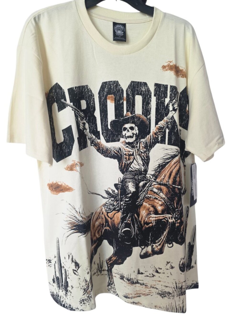 Crooks & Castles Men's Graphic TShirt (Halloween)